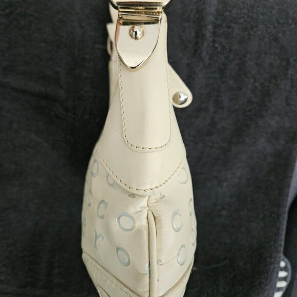 🔆3 For $20! Rocco Baracco Cream Small Leather Bag - Picture 3 of 12